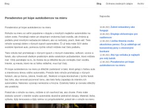 How belenizubudoma.cz looks like on a tablet such as an iPad.