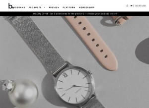 How bellabeat.com looks like on a tablet such as an iPad.