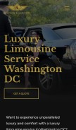 How beltwaylimousines.com looks like on a mobile device such as an iPhone.
