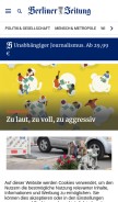 How berliner-zeitung.de looks like on a mobile device such as an iPhone.