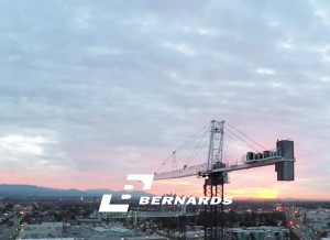 How bernards.com looks like on a tablet such as an iPad.