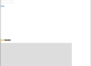 How berserkgamer.com looks like on a tablet such as an iPad.