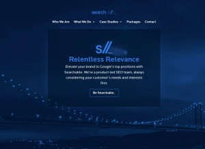 How besearchable.io looks like on a tablet such as an iPad.
