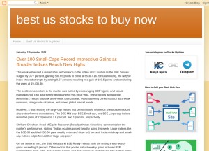 How best-us-stocks-to-buy-now.blogspot.com looks like on a tablet such as an iPad.