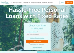 How bestegg.com looks like on a tablet such as an iPad.