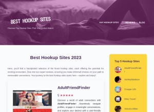 How besthookupsites.net looks like on a tablet such as an iPad.