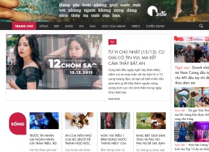 How bestie.vn looks like on a tablet such as an iPad.