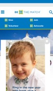 How bethematch.org looks like on a mobile device such as an iPhone.