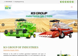 How bewindia.co looks like on a tablet such as an iPad.