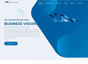 How beyonderissolutions.com looks like on a tablet such as an iPad.