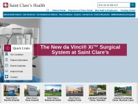 Desktop screenshot for saintclares.com