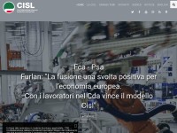 Desktop screenshot for cisl.it