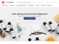 Desktop screenshot for candlescience.com