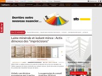 Desktop screenshot for batiactu.com