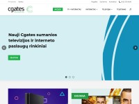 Desktop screenshot for elekta.lt