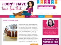 Desktop screenshot for idonthavetimeforthat.com