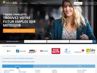 Desktop screenshot for meteojob.com