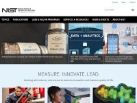 Desktop screenshot for nist.gov