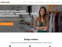 Desktop screenshot for dzine-hub.com