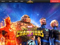 Desktop screenshot for playcontestofchampions.com
