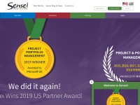 Desktop screenshot for senseiprojectsolutions.com