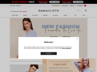 Desktop screenshot for emmacloth.com