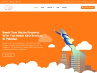 Desktop screenshot for pakistanseoservice.pk