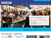 Desktop screenshot for newseum.org
