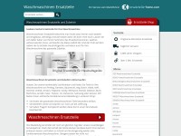 Desktop screenshot for waschmaschinen-ersatzteile.at