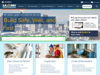 Desktop screenshot for ladbs.org