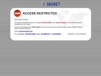 Screenshot of sbobet-info.com