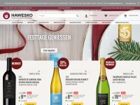 Desktop screenshot for hawesko.de