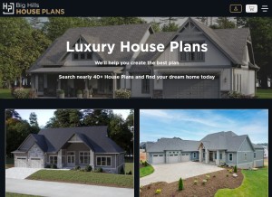 How bhfloorplans.com looks like on a tablet such as an iPad.