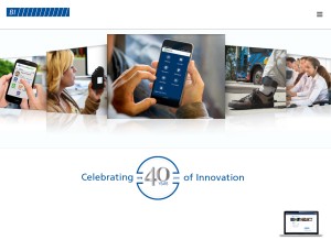 How bi.com looks like on a tablet such as an iPad.