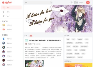 How bigfunapp.cn looks like on a tablet such as an iPad.