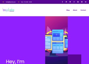 How bijutoha.com looks like on a tablet such as an iPad.