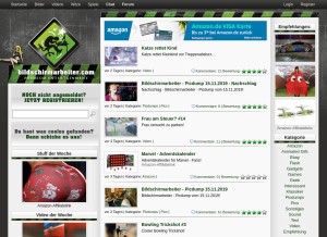 How bildschirmarbeiter.com looks like on a tablet such as an iPad.