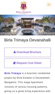 How birladevanahalli.in looks like on a mobile device such as an iPhone.