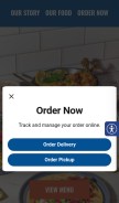 How biryani-boys.com looks like on a mobile device such as an iPhone.