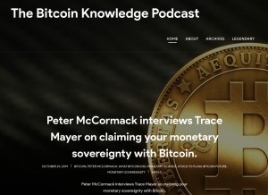 How bitcoin.kn looks like on a tablet such as an iPad.