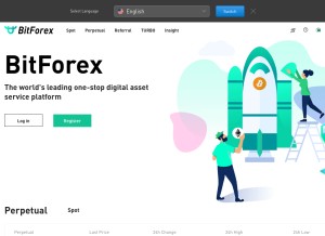 How bitforex.com looks like on a tablet such as an iPad.