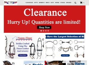 How bitofbritain.com looks like on a tablet such as an iPad.