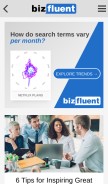 How bizfluent.com looks like on a mobile device such as an iPhone.