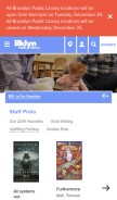 How bklynlibrary.org looks like on a mobile device such as an iPhone.