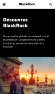 How blackrock.com looks like on a mobile device such as an iPhone.