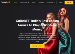 How blog.gullybet.com looks like on a tablet such as an iPad.