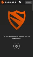 How blokada.org looks like on a mobile device such as an iPhone.