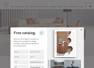 How bludot.com looks like on a tablet such as an iPad.