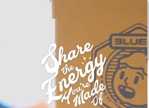 How blueion.com looks like on a tablet such as an iPad.