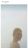 How bluelagoon.com looks like on a mobile device such as an iPhone.